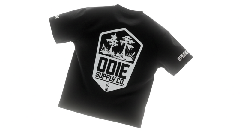 ODIE Supply Co. Heavyweight Premium Tee — Black (Oversize Loose Fit | Ephesians 2:14)